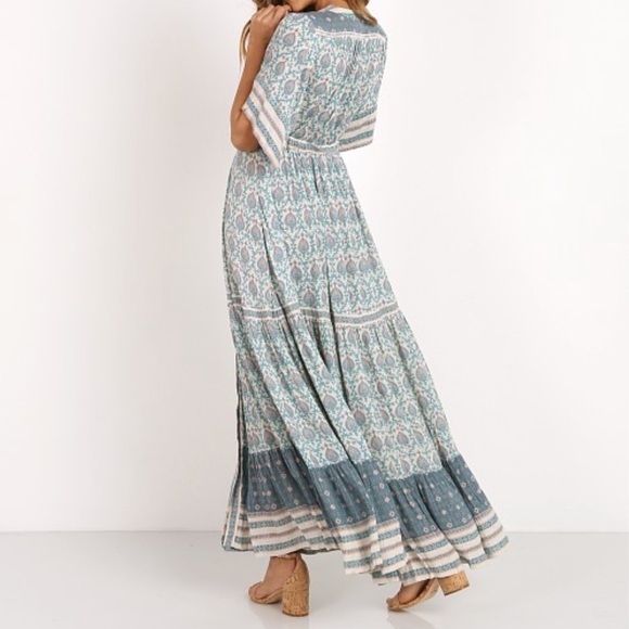 Spell Oracle Midi Dress in Sage - Picture 5 of 16